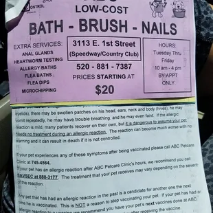 Great deals and services