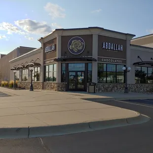the outside of a store
