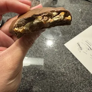 Inside of alligator imperfection