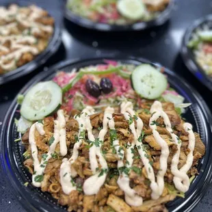 Shawarma over rice