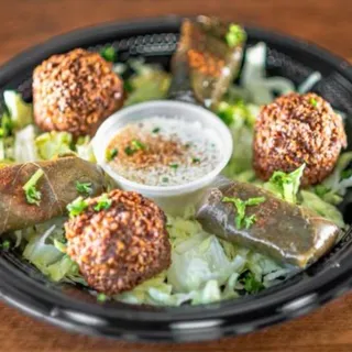 Mix Falafel and Grape Leaves