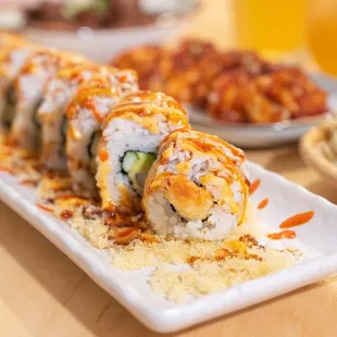 food, sushi and sashimi