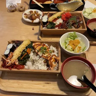 Salmon Teriyaki Ekiben