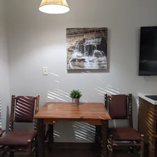 Newly renovated king room