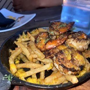 Garlic Shrimp Street Fries