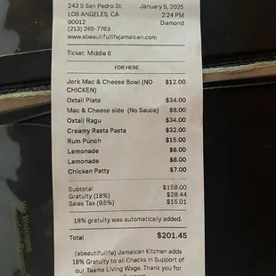 Receipt