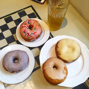 Wolfteeth donuts from the pop up sale, and Moroccan mint tea!