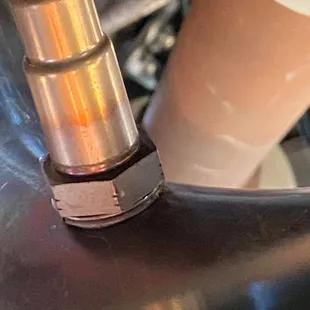 Didnt even bother welding a bung in