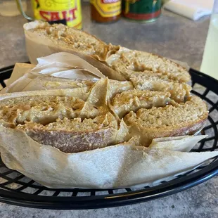French Toast Peanut Butter Maple Bagel