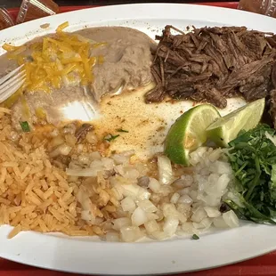 Birria Platter