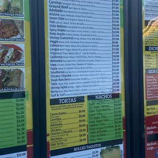 Menu August 2024
