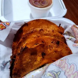 Birria tacos