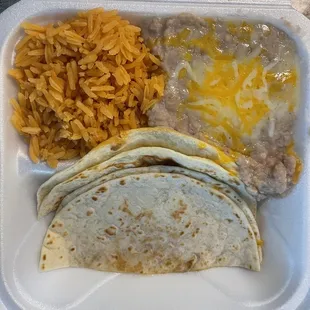 Kids meal (quesadilla's)