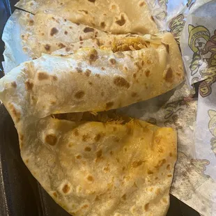 Chicken Shredded Quesadilla