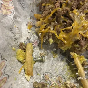 A screw in my super fries