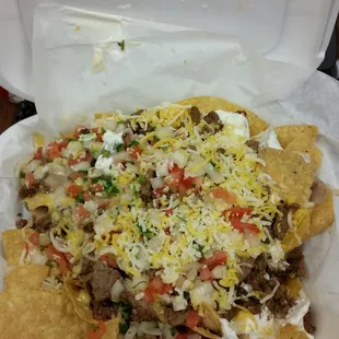 Carne Asada Nachos!