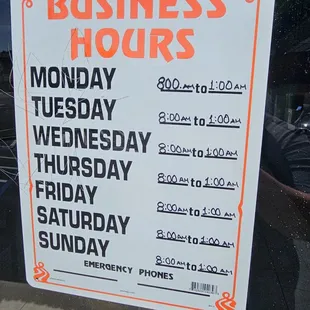 Updated Hours 7/21/2024