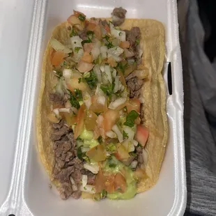 Big taco Carne Asada it&apos;s really good