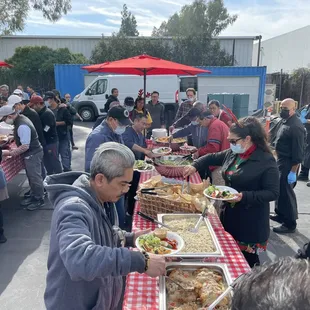 Buffets allow you to loaded it up as you wish