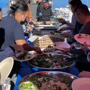 Always plenty of food