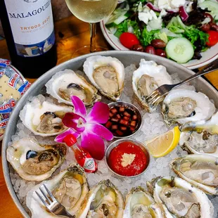 oysters, oysters and mussels, food, mussels, shellfish