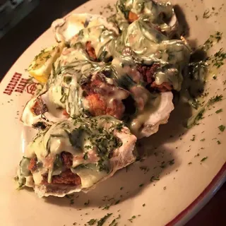 Fried Oysters Rockefeller