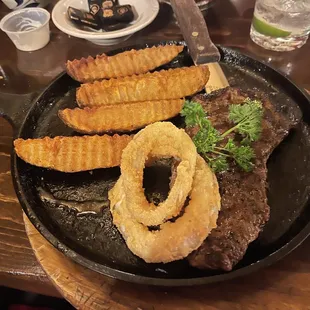 steak, food
