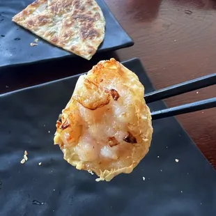 Dim sum with shrimp