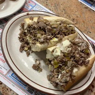 Philly Cheese Steak Sandwich