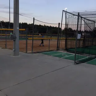 And a practice field area