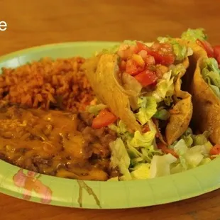a taco plate