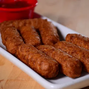 Cheese Stix with Sauce