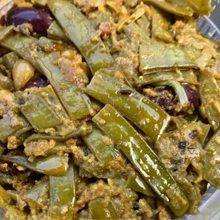 a close up of a bowl of food