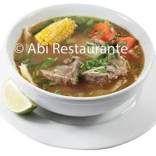 Sopa de res
