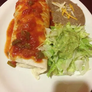 Chicken Fajita Burrito