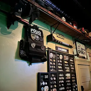 Cigar lounge aka the old barber shop memorabilia