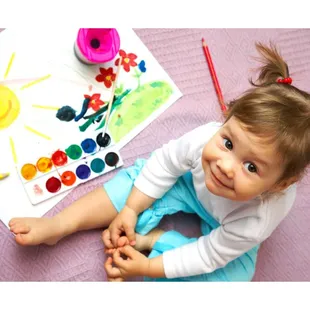 Art is a great way for children to strengthen their fine motor skills while having fun and being creative!