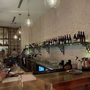 The bar