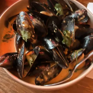 Mussels Charmoula