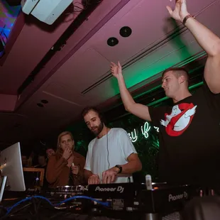 CHOVA (DJ group that performed that evening)