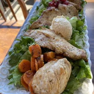 Moroccan Salad with Chicken