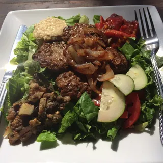 Moroccan Salad with Kefta