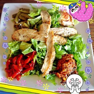 Moroccan Salad with Chicken