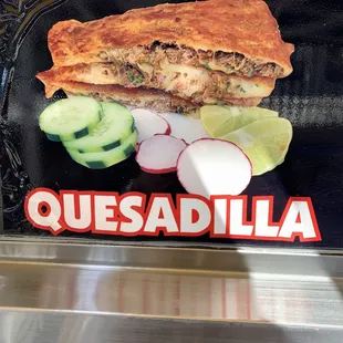 Menu: Quesadilla