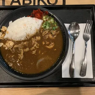 7/1/22 pork curry rice