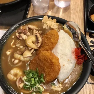 Seafood Curry Rice