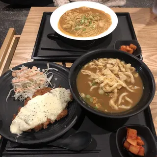 Shrimp Cream Curry Pasta