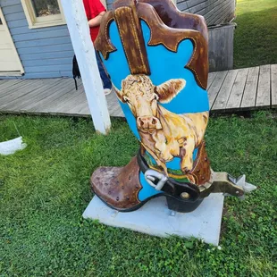 Sculpture  of  Boot