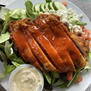 Buffalo chicken salad