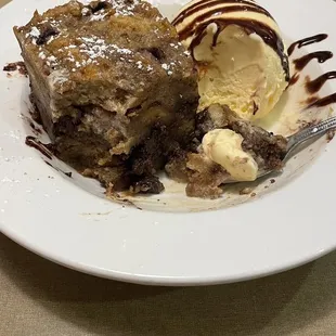 Oh and bread pudding for the win
